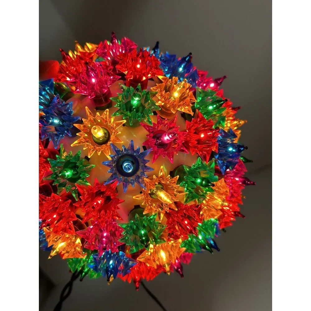 GE Holiday Classics Multi-Color Super Sphere 100 Christmas Lights 6